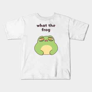 What the Frog Kids T-Shirt